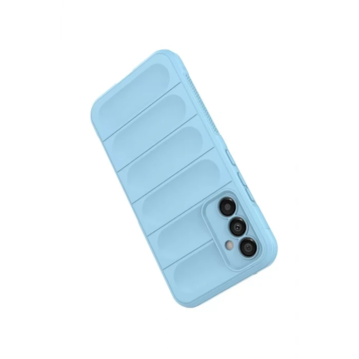 Newface Samsung Galaxy M34 5G Kılıf Optimum Silikon - Sky Blue