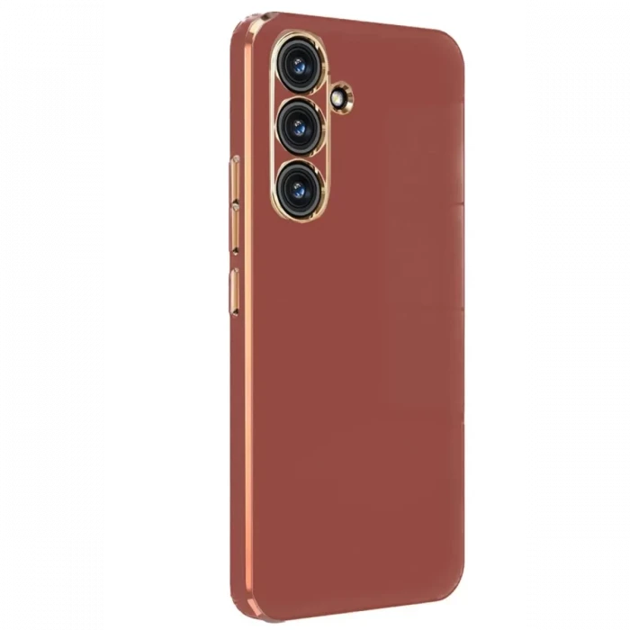 Newface Samsung Galaxy M34 5G Kılıf Volet Silikon - Kırmızı