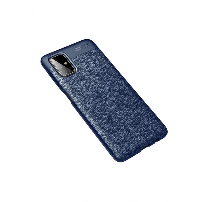 Newface Samsung Galaxy M51 Kılıf Auto Focus Kapak - Lacivert