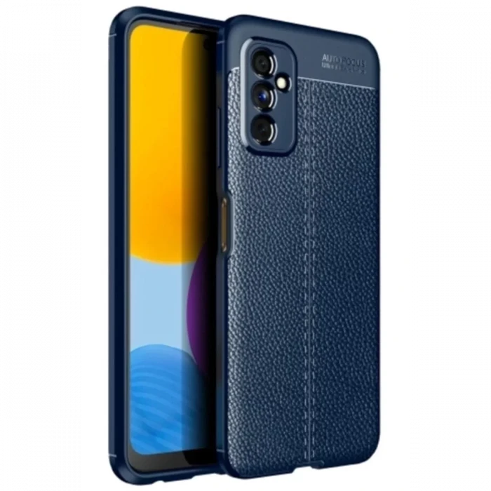 Newface Samsung Galaxy M52 5G Kılıf Auto Focus Kapak - Lacivert