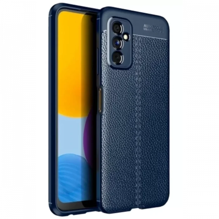 Newface Samsung Galaxy M52 5G Kılıf Auto Focus Kapak - Lacivert