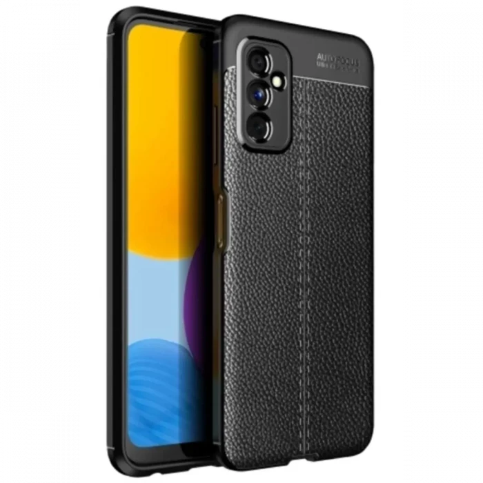 Newface Samsung Galaxy M52 5G Kılıf Auto Focus Kapak - Siyah