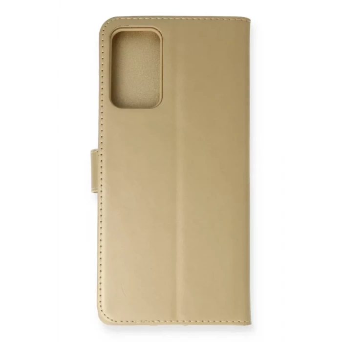 Newface Samsung Galaxy Note 20 Kılıf Trend S Plus Kapaklı Kılıf - Gold