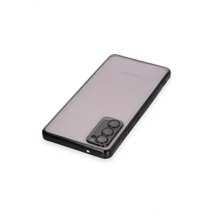 Newface Samsung Galaxy S20 FE Kılıf Razer Lensli Silikon - Siyah