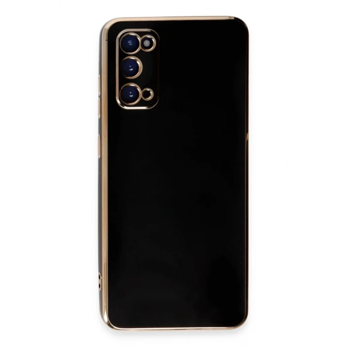 Newface Samsung Galaxy S20 Kılıf Volet Silikon - Siyah