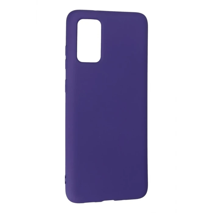 Newface Samsung Galaxy S20 Plus Kılıf Nano içi Kadife Silikon - Mor