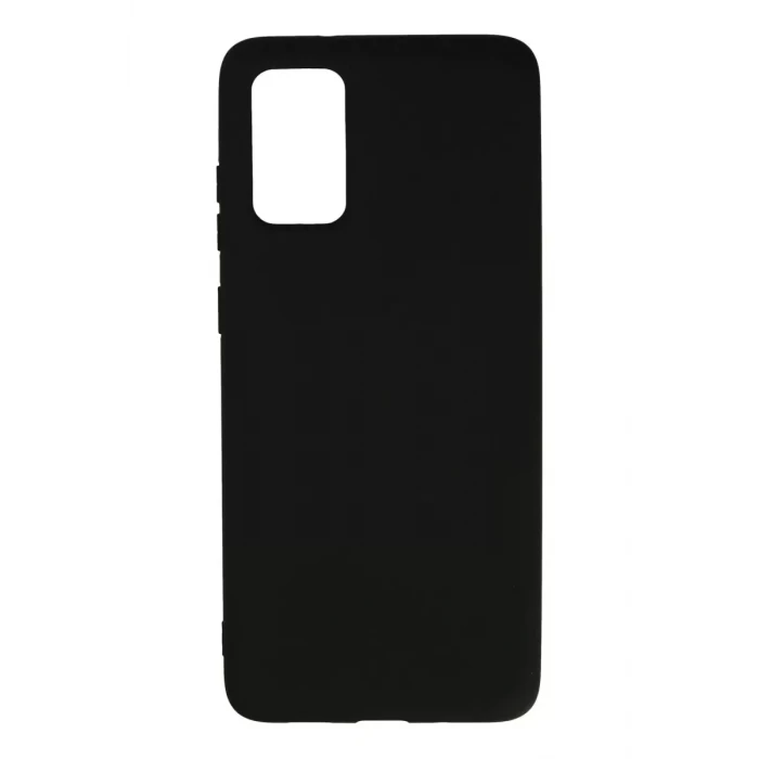 Newface Samsung Galaxy S20 Plus Kılıf Nano içi Kadife Silikon - Siyah