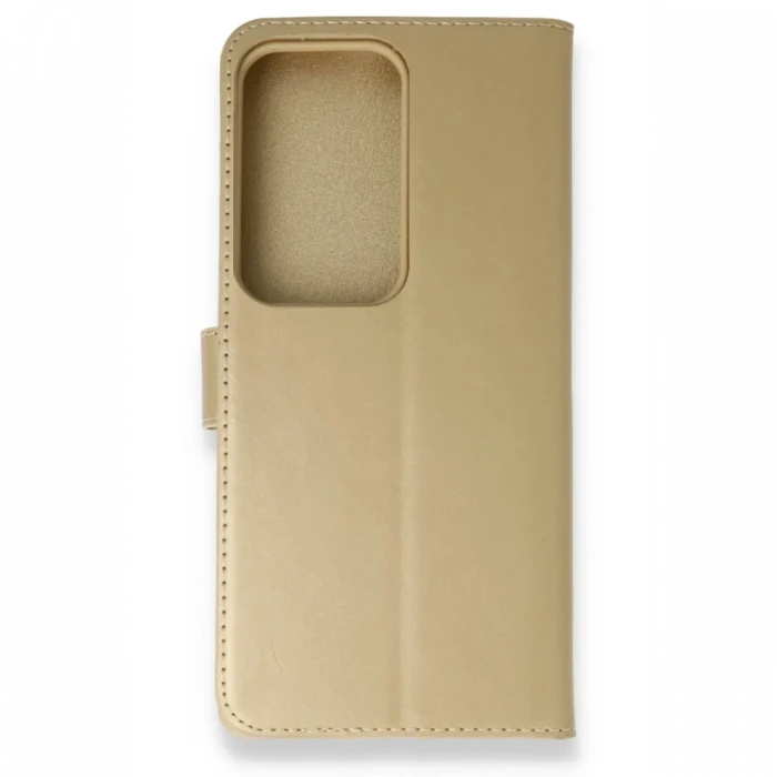Newface Samsung Galaxy S20 Ultra Trend S Plus Kapaklı Kılıf - Gold