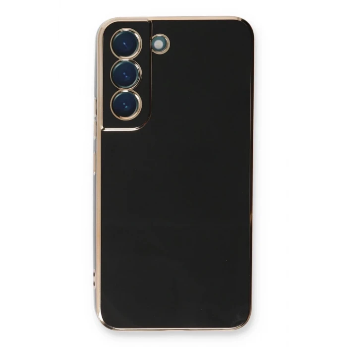 Newface Samsung Galaxy S21 FE Kılıf Volet Silikon - Siyah