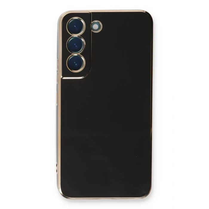 Newface Samsung Galaxy S21 FE Kılıf Volet Silikon - Siyah