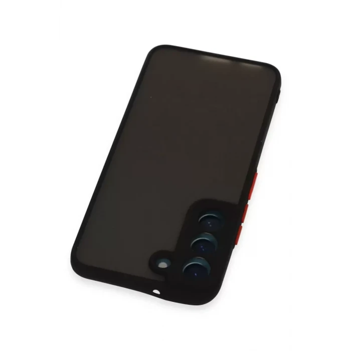 Newface Samsung Galaxy S22 Kılıf Montreal Silikon Kapak - Siyah