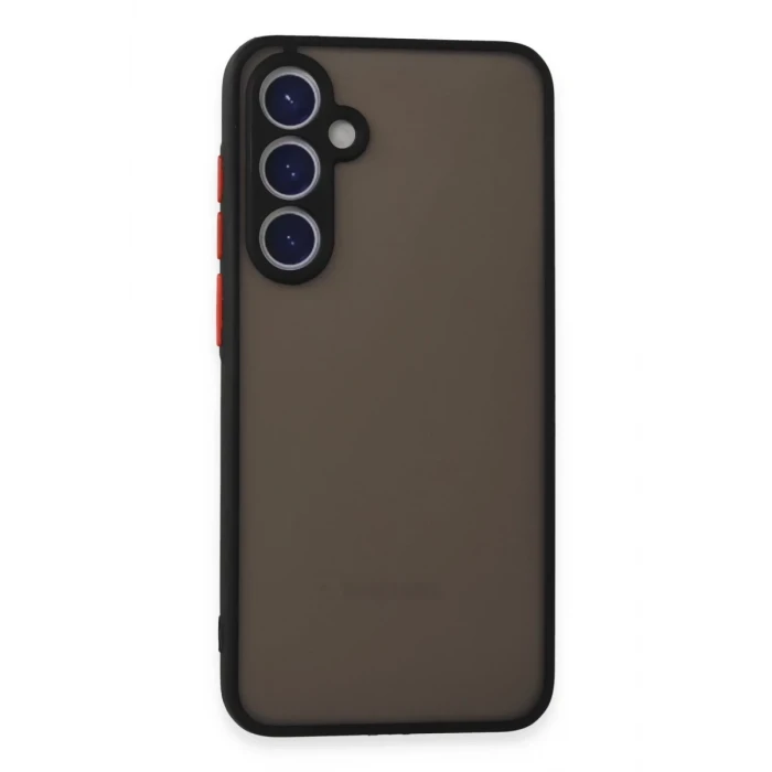 Newface Samsung Galaxy S23 FE Kılıf Montreal Silikon Kapak - Siyah