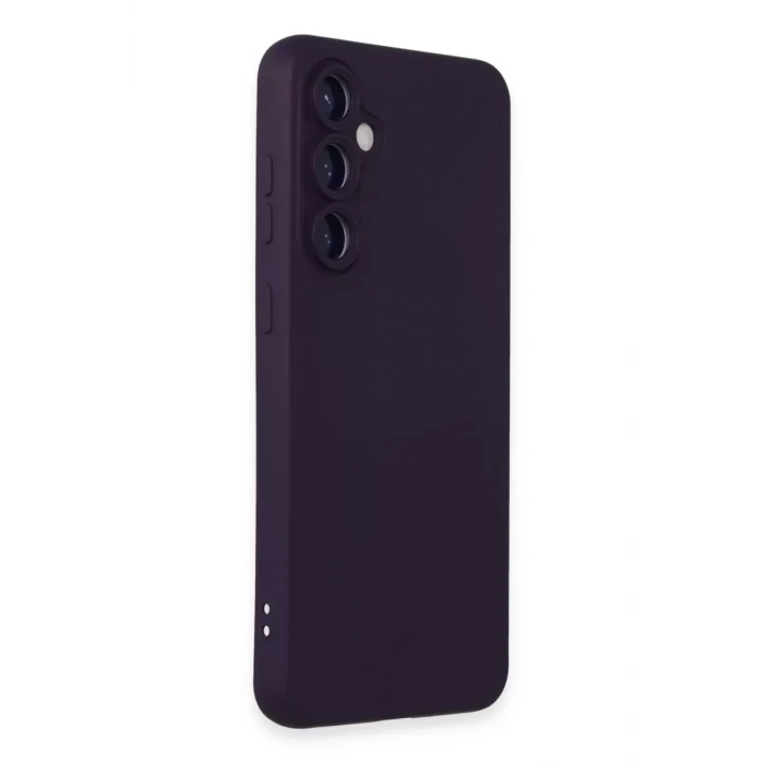 Newface Samsung Galaxy S23 FE Kılıf Nano içi Kadife Silikon - Mor