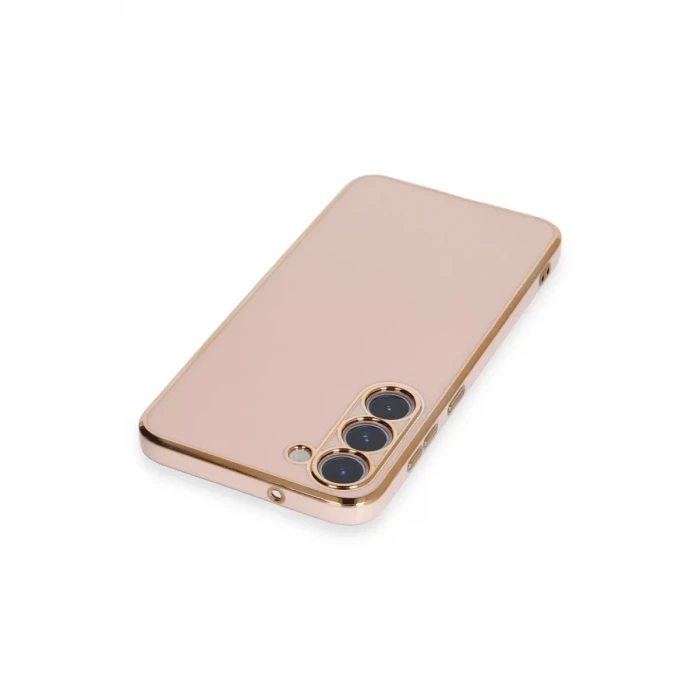 Newface Samsung Galaxy S23 Kılıf Volet Silikon - Pembe