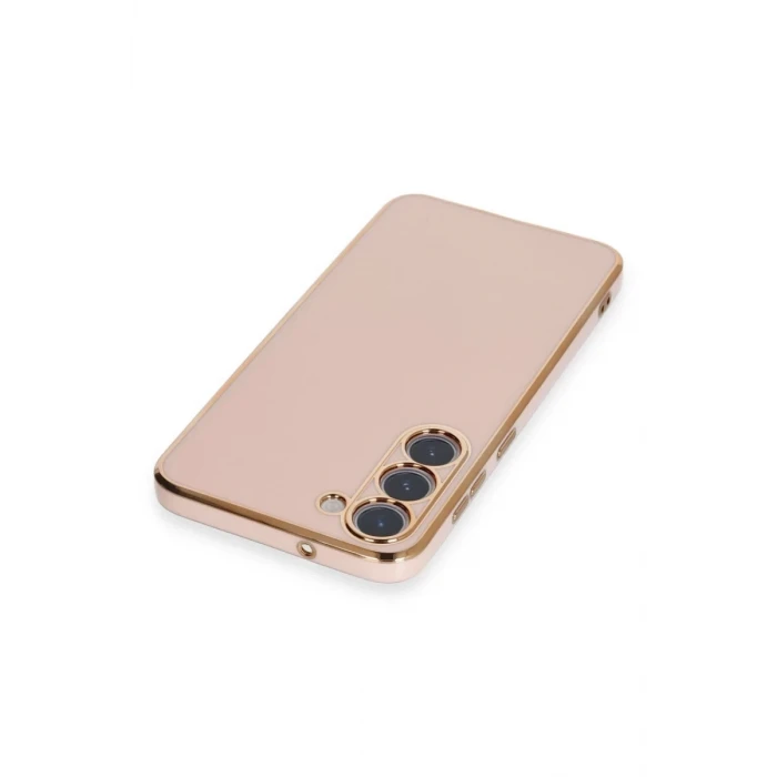 Newface Samsung Galaxy S23 Kılıf Volet Silikon - Pembe