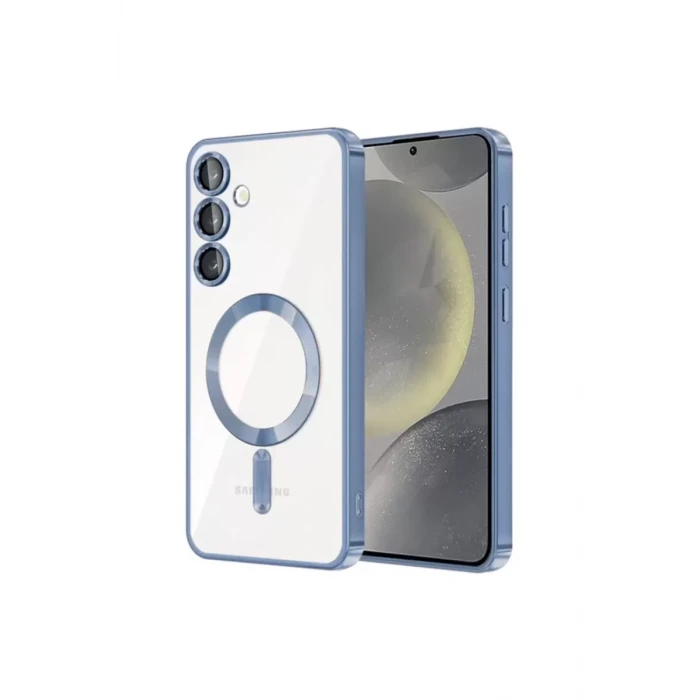 Newface Samsung Galaxy S23 Plus Kılıf Kross Magneticsafe Kapak - Sierra Blue