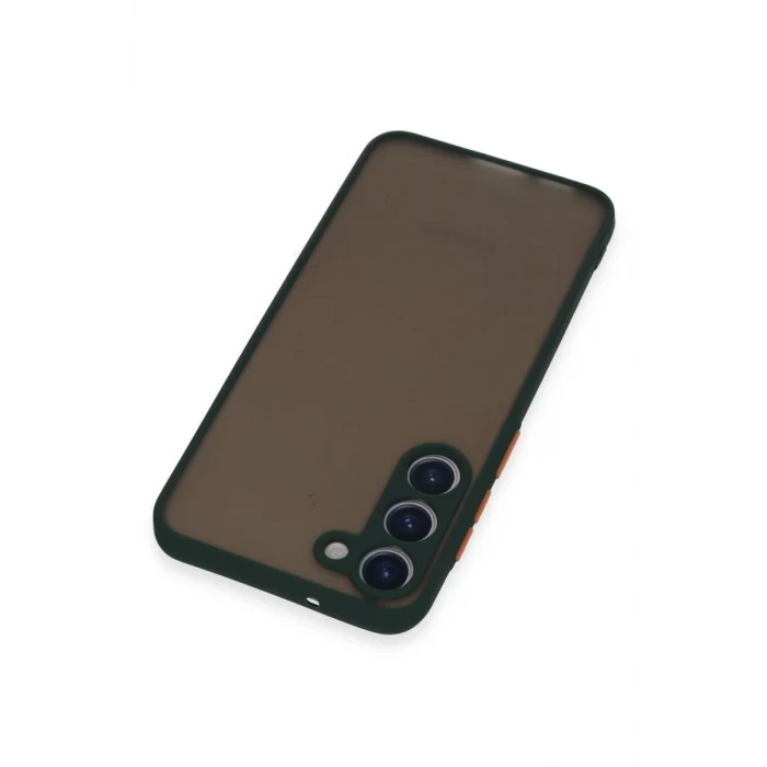Newface Samsung Galaxy S23 Plus Kılıf Montreal Silikon Kapak - Yeşil