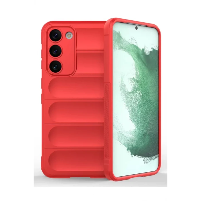 Newface Samsung Galaxy S23 Plus Kılıf Optimum Silikon - Kırmızı