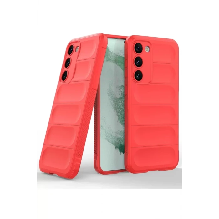 Newface Samsung Galaxy S23 Plus Kılıf Optimum Silikon - Kırmızı