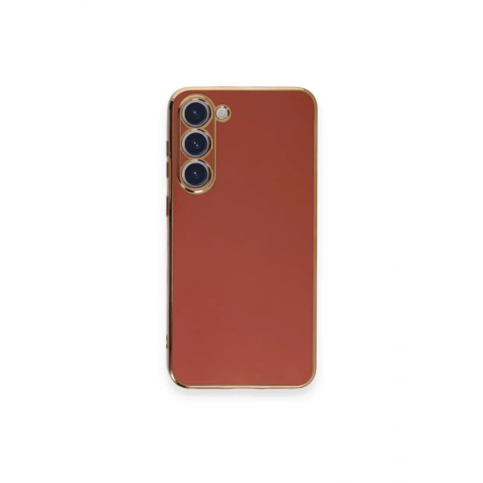 Newface Samsung Galaxy S23 Plus Kılıf Volet Silikon - Kırmızı