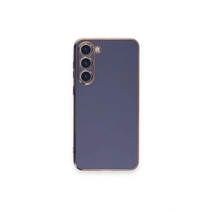 Newface Samsung Galaxy S23 Plus Kılıf Volet Silikon - Mavi