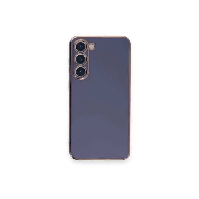 Newface Samsung Galaxy S23 Plus Kılıf Volet Silikon - Mavi