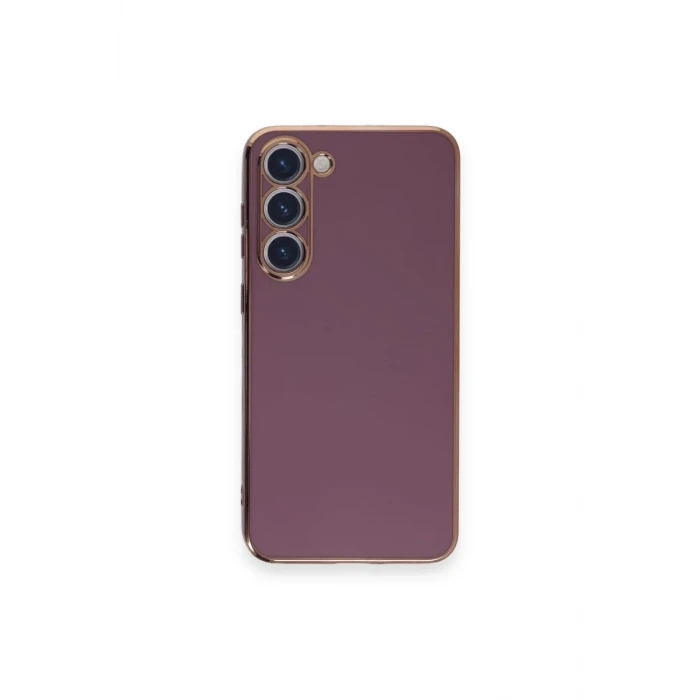 Newface Samsung Galaxy S23 Plus Kılıf Volet Silikon - Mor