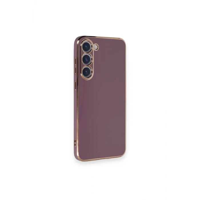 Newface Samsung Galaxy S23 Plus Kılıf Volet Silikon - Mor