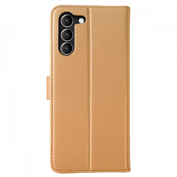Newface Samsung Galaxy S23 Plus Trend S Plus Kapaklı Kılıf - Gold