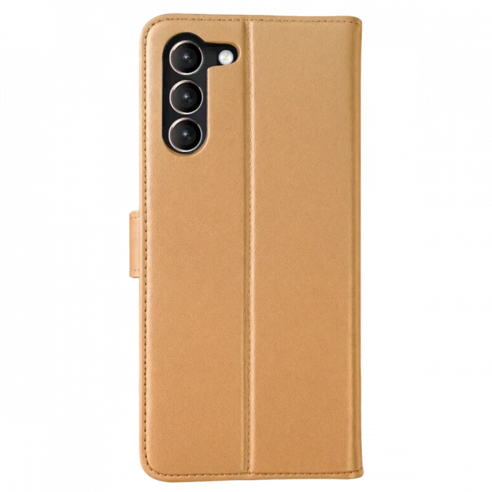 Newface Samsung Galaxy S23 Plus Trend S Plus Kapaklı Kılıf - Gold