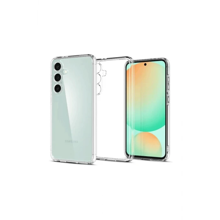 Newface Samsung Galaxy S24 FE Kılıf Lüx Şeffaf Silikon