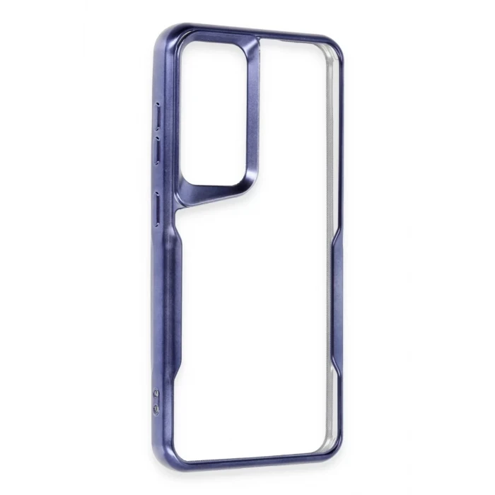 Newface Samsung Galaxy S24 Kılıf Boyi Silikon Kapak - Lacivert