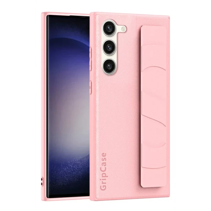 Newface Samsung Galaxy S24 Kılıf Data Kapak - Pudra