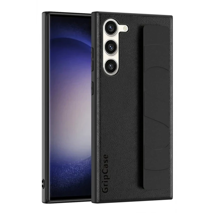 Newface Samsung Galaxy S24 Kılıf Data Kapak - Siyah