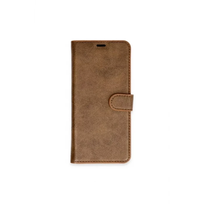 Newface Samsung Galaxy S24 Plus Kılıf Trend S Plus Kapaklı Kılıf - Taba