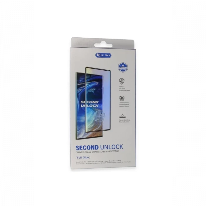 Newface Samsung Galaxy S24 Ultra Durable Full Glue Curved Cam