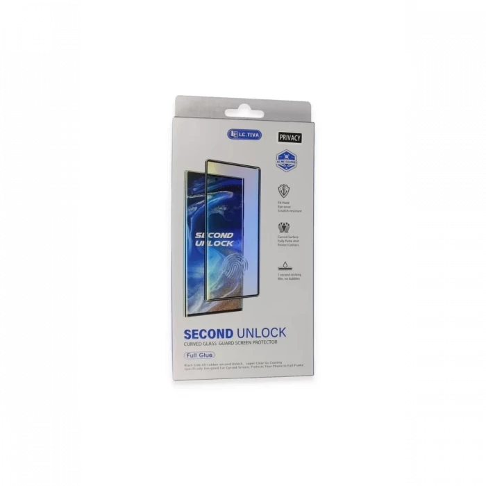 Newface Samsung Galaxy S24 Ultra Durable Full Glue Curved Hayalet Cam
