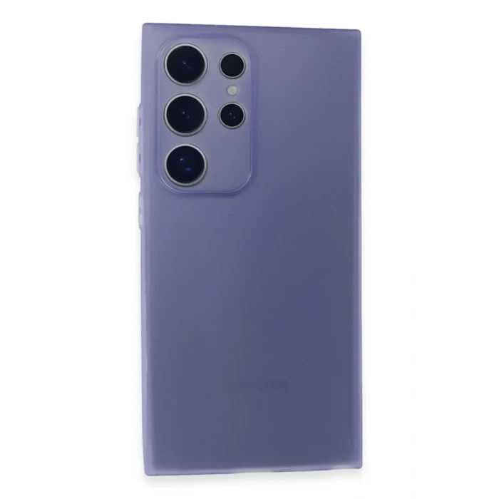Newface Samsung Galaxy S24 Ultra Kılıf Puma Silikon - Mor