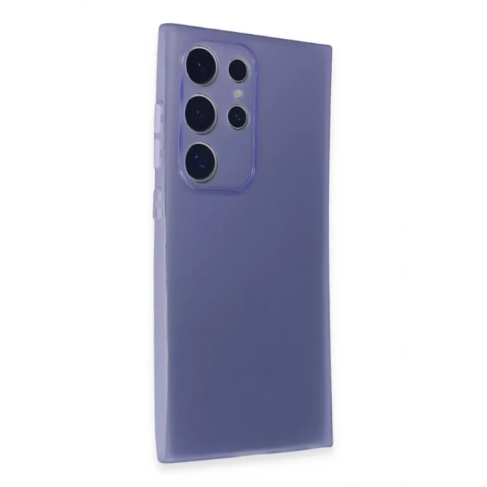 Newface Samsung Galaxy S24 Ultra Kılıf Puma Silikon - Mor