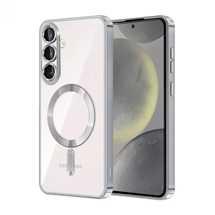 Newface Samsung Galaxy S25 FE Kross Magneticsafe Kapak - Titan Gri