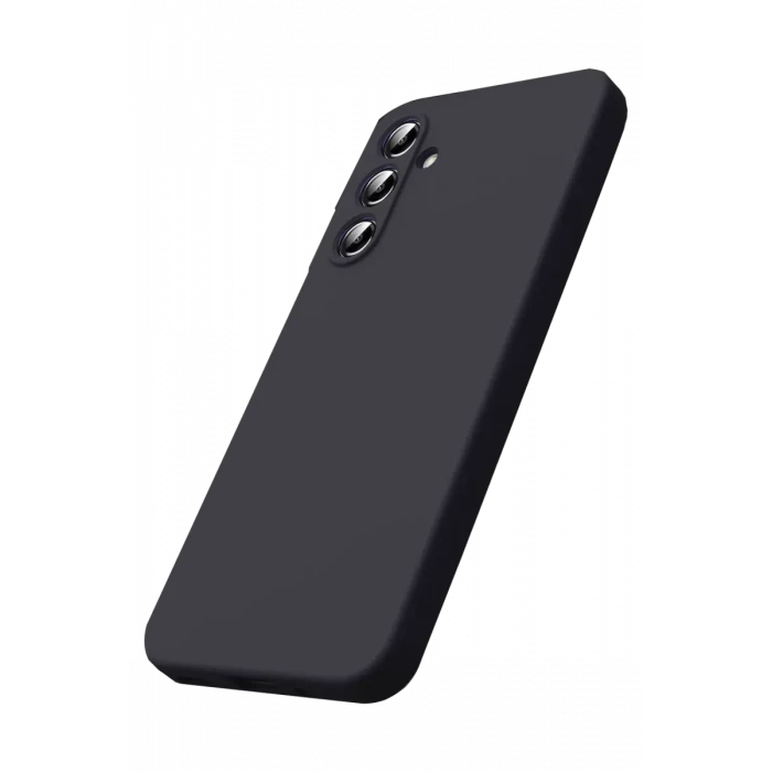 Newface Samsung Galaxy S25 FE Nano içi Kadife Silikon - Siyah