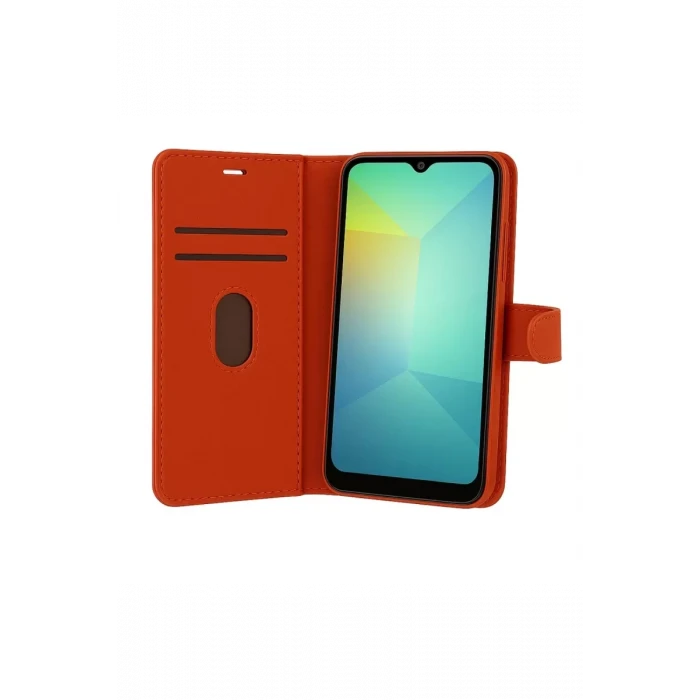 Newface Samsung Galaxy S25 FE Trend S Plus Kapaklı Kılıf - Kırmızı