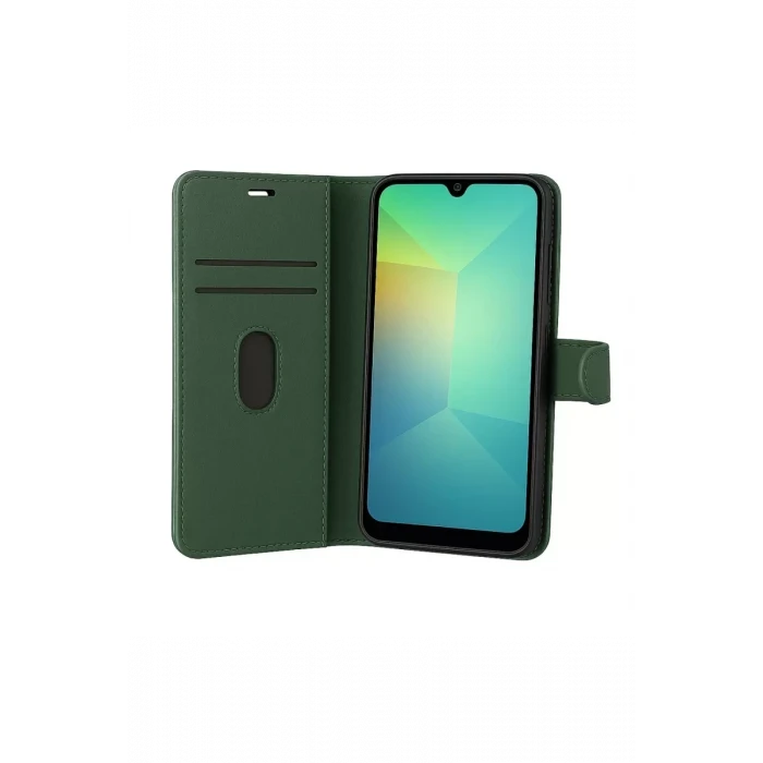 Newface Samsung Galaxy S25 FE Trend S Plus Kapaklı Kılıf - Yeşil