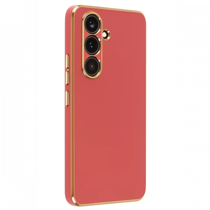 Newface Samsung Galaxy S25 FE Volet Silikon - Kırmızı