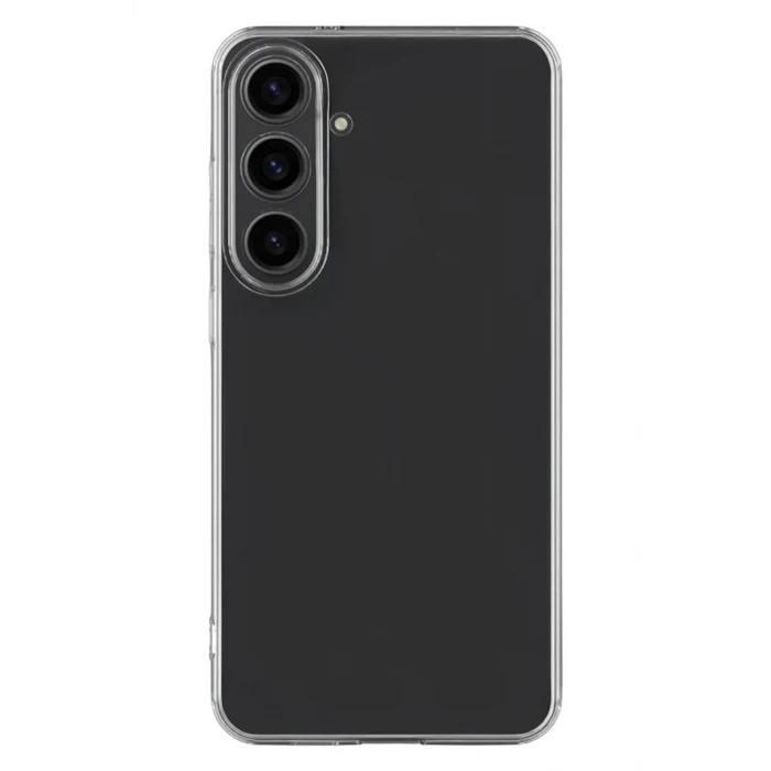 Newface Samsung Galaxy S25 Kılıf Lüx Şeffaf Silikon