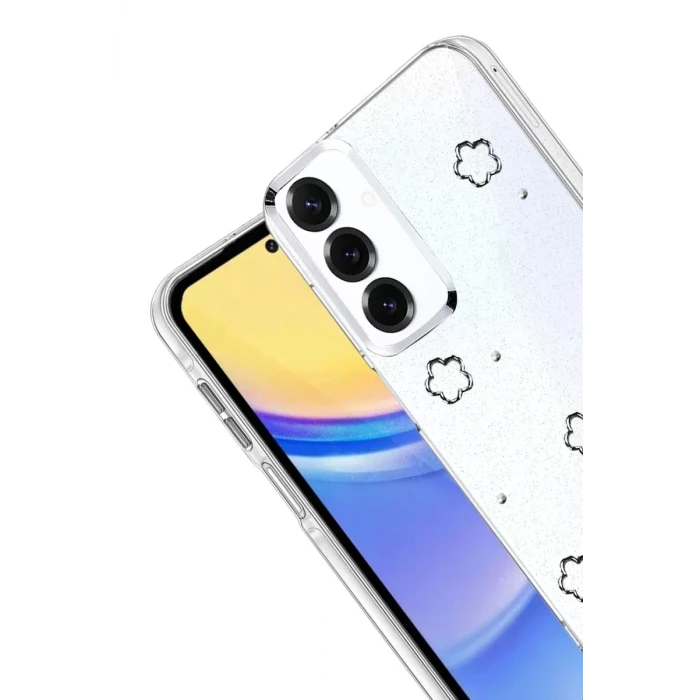 Newface Samsung Galaxy S25 Plus Fiyonk Desenli Kapak - Desen 2