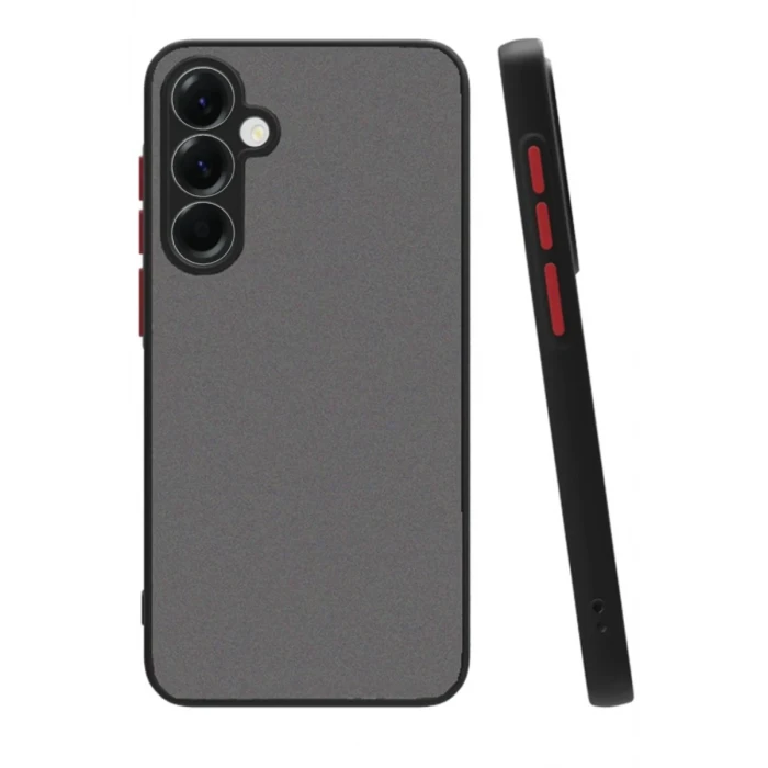 Newface Samsung Galaxy S25 Plus Kılıf Montreal Silikon Kapak - Siyah