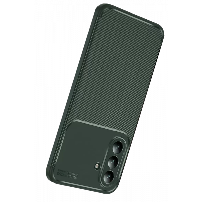Newface Samsung Galaxy S26 Auto Focus Karbon Kapak - Koyu Yeşil