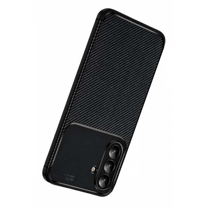 Newface Samsung Galaxy S26 FE Auto Focus Karbon Kapak - Siyah