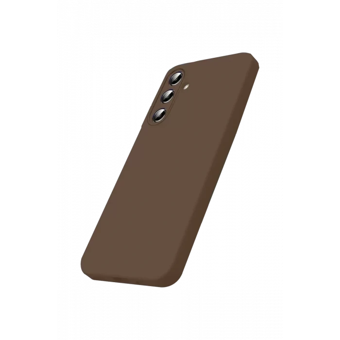 Newface Samsung Galaxy S26 Plus First Silikon - Kahverengi